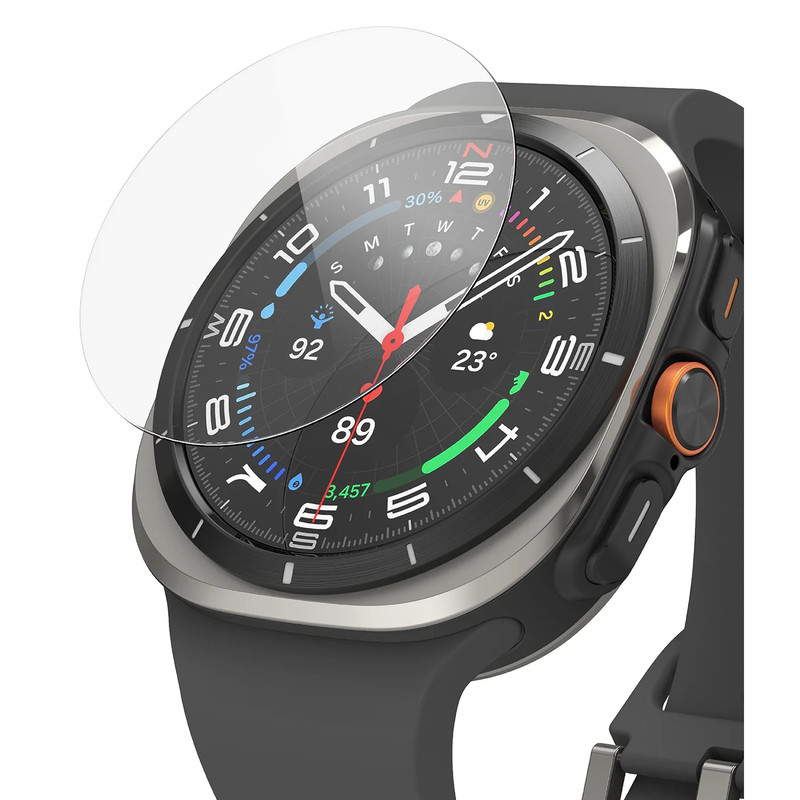 محافظ صفحه نمایش شیشه ای بادیگارد مدل GW مناسب برای ساعت هوشمند سامسونگ Galaxy Watch Ultra