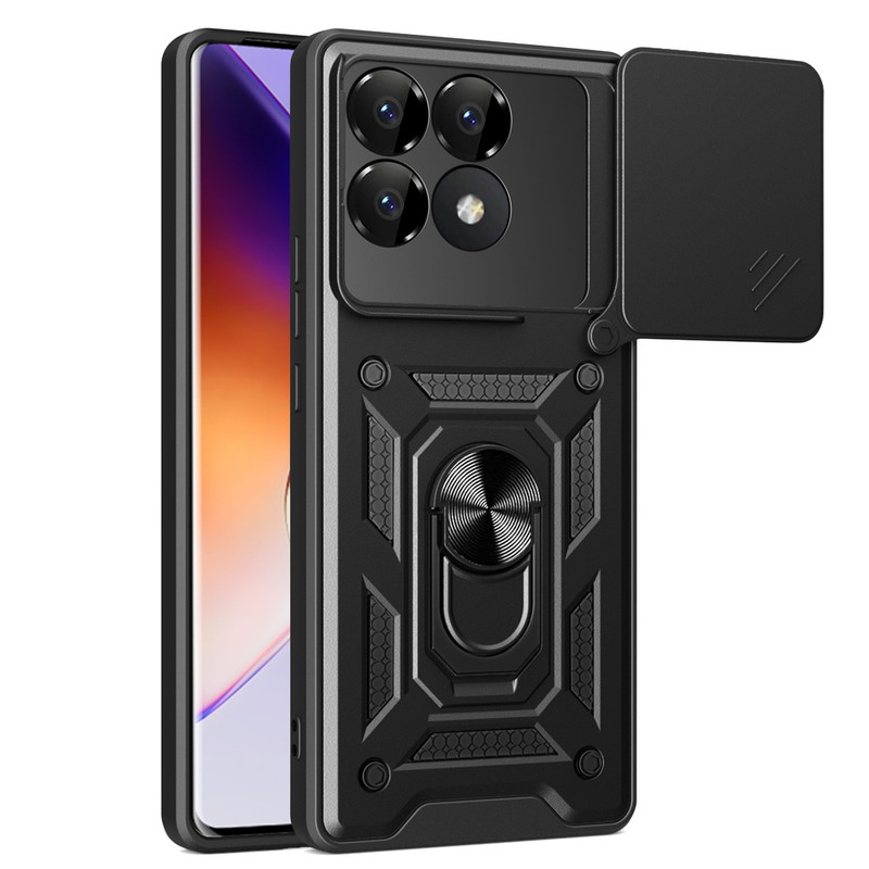 کاور بادیگارد مدل BatMan مناسب برای گوشی موبایل شیائومی Poco F6 Pro