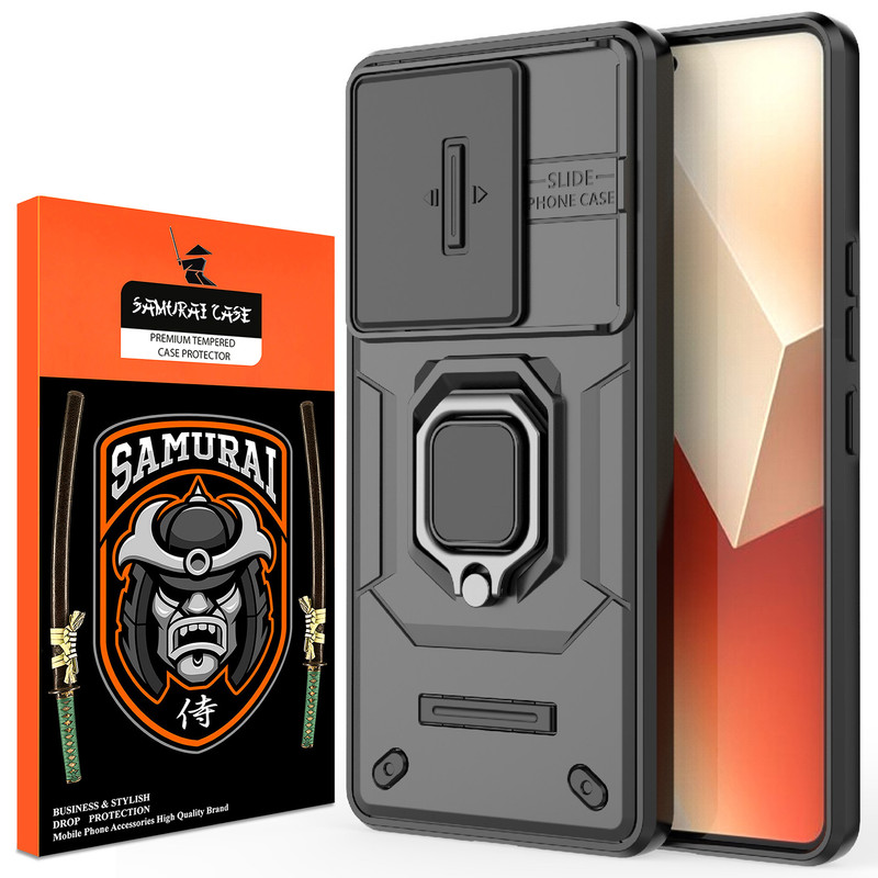 کاور سامورایی مدل Shockproof مناسب برای گوشی موبایل شیائومی Redmi Note 13 Pro 5G / Poco X6 5G